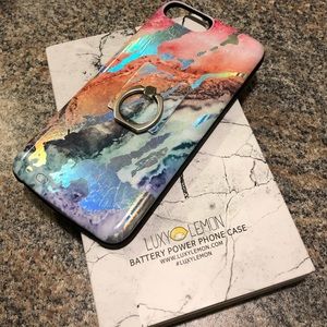 Luxy Lemon Battery Powered Case 6, 7, 8 plus